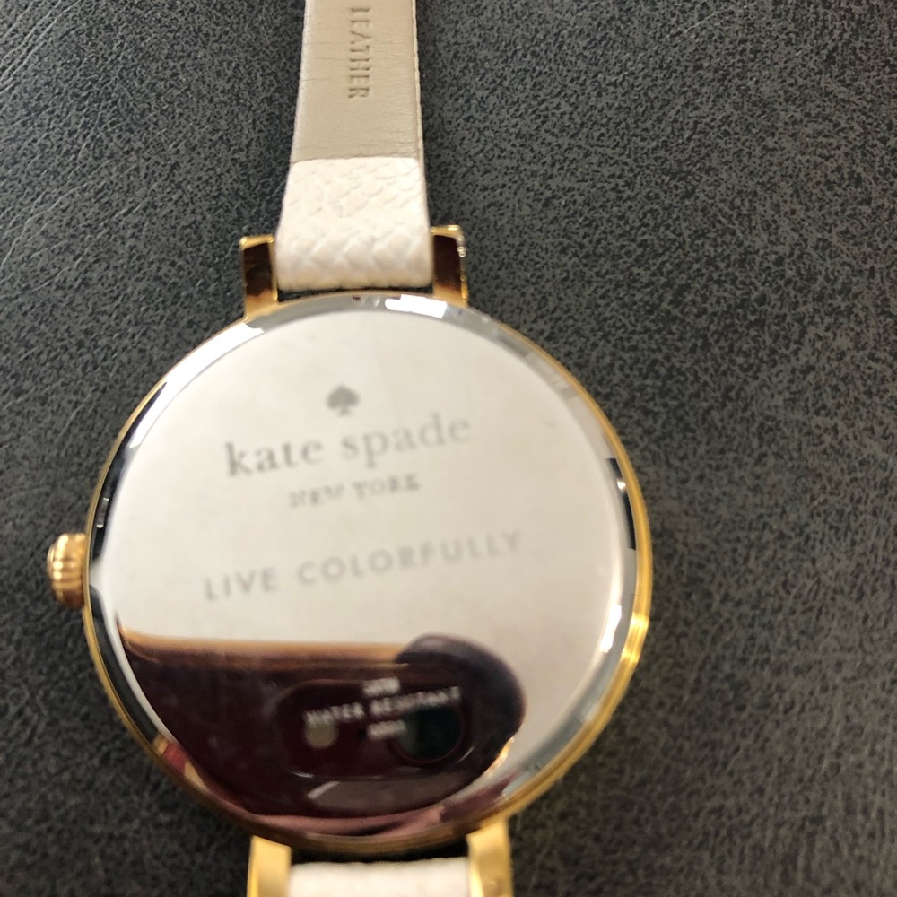Kate Spade Gold and White Watch - Picture 3 of 7